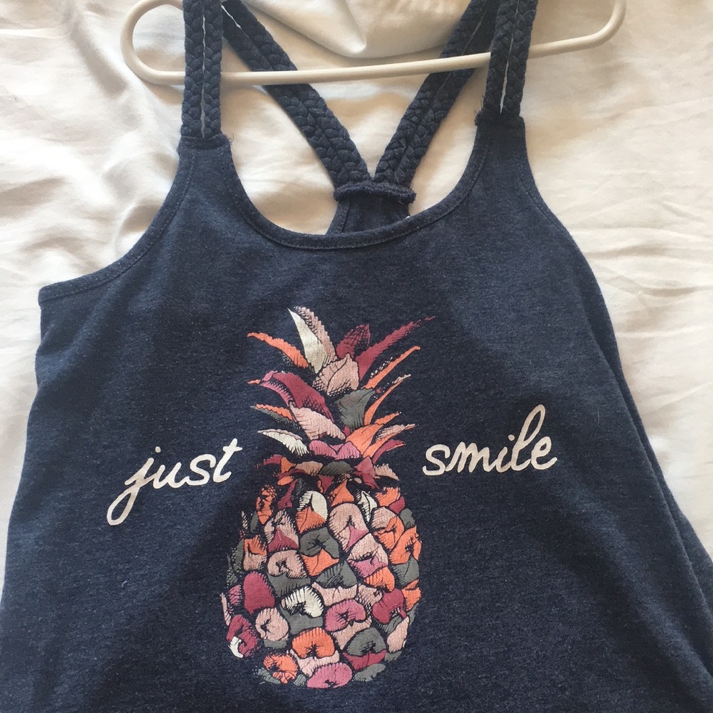 Girls loose fit tank top